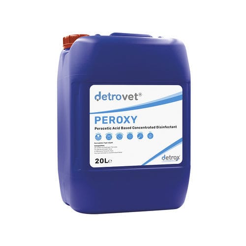 Desinfektionsmittel für Böden und andere Oberflächen - Detrovet Peroxy - Detro Healthcare - flüssig / 5000 mL / 1000 mL