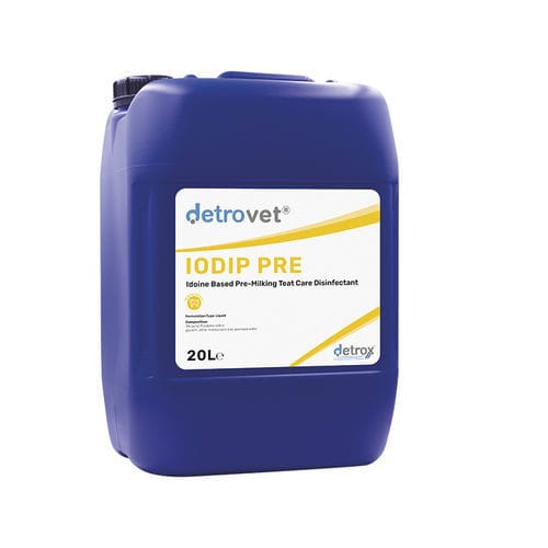 Desinfektionsmittel für Böden und andere Oberflächen - Detrovet Iodip Pre - Detro Healthcare - Schaum / 5000 mL / 1000 mL