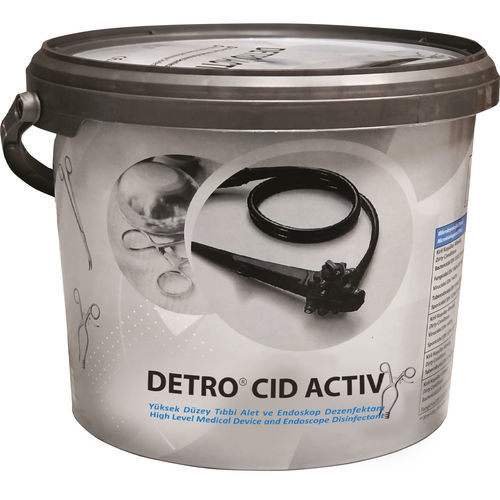 Desinfektionsmittel für chirurgische Instrumente - Detro Cid Activ - Detro Healthcare - für zahnärztliche Instrumente / Puder / auf Basis von Peressigsäure