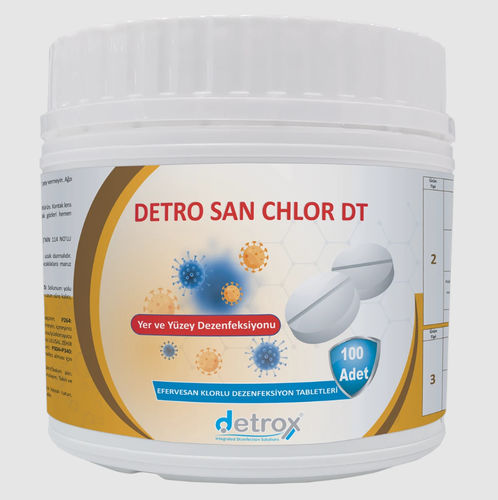 Desinfektionsmittel für Böden - Detro San Chlor DT - Detro Healthcare - Puder / auf Chlorbasis