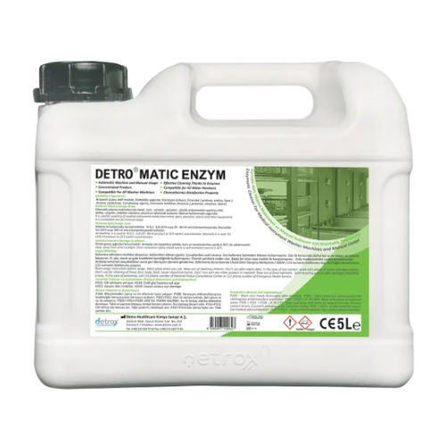 Schäumendes Reinigungsmittel - Detro Matic - Detro Healthcare - flüssig / 5000 mL / Enzyme