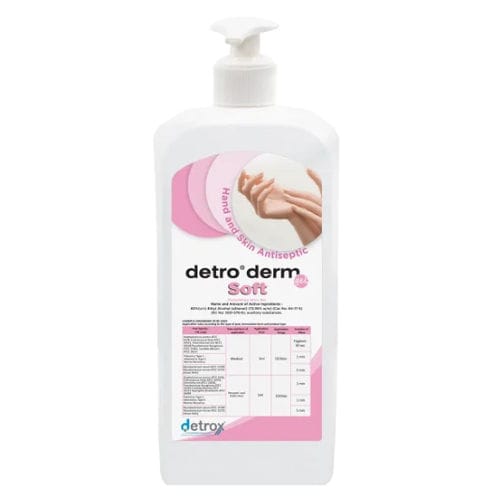 Hydroalkoholische Lösung / 80% - Detro Derm Soft - Detro Healthcare - 500 mL / 1000 ml / 5000 mL