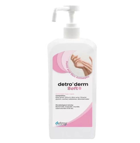 Hydroalkoholische Lösung / 72% - Detro Derm Soft - Detro Healthcare - 500 mL / 1000 ml / 5000 mL