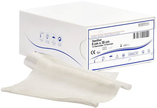 Hämostatisches Band - Delta A Healthcare - HNO-Chirurgie / Wundenchirurgie / Herz- und Gefäßchirurgie