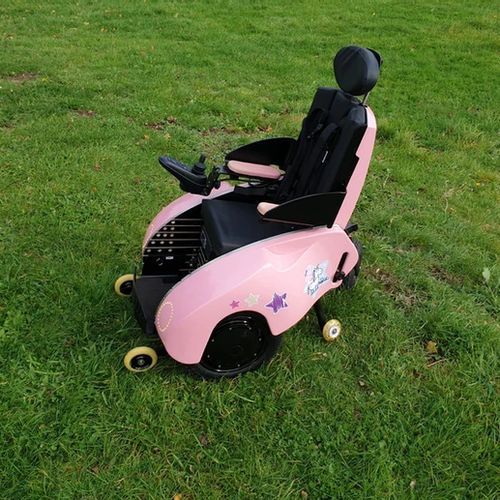 Elektrischer Rollstuhl - Tiny Trax - für Kinder / zur Nutzung im Freien / mit Fußstütze