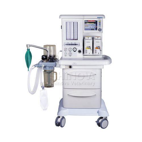 Anästhesiearbeitsplatz für Veterinärmedizin / auf Wagen - AneMax-A4 - Shinova Medical Co., Ltd