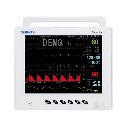 Kompakter Multiparameter-Monitor - Moni 8X - Shinova Medical Co., Ltd - tragbar / EKG / Temperatur