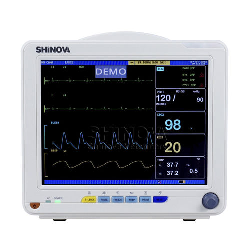 Kompakter Multiparameter-Monitor - Moni 6DV - Shinova Medical Co., Ltd - EKG / RESP / TEMP