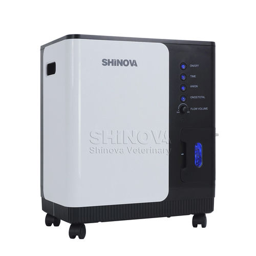 Sauerstoffkonzentrator für Veterinärmedizin - Y007-5 - Shinova Medical Co., Ltd - auf Rollen