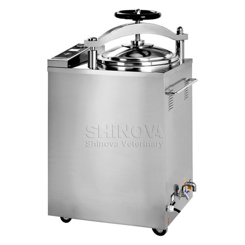 Medizinischer Sterilisator / für Veterinärmedizin - MS-V35HM - Shinova Medical Co., Ltd - Dampf / vertikal / automatisch