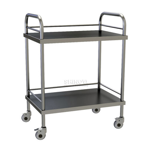 Medizinischer Wagen - TR-601 - Shinova Medical Co., Ltd - für Instrumente / für Transport / Edelstahl