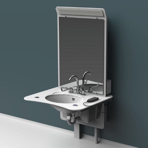Spüle für Hygienebereich - ABW6 - Astor Bannerman - 1 Station / wandmontiert