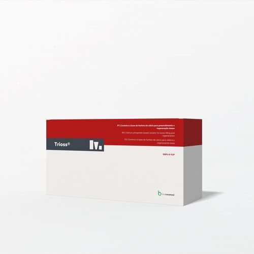 Synthetisches Knochenersatzmaterial - TriOSS® - Bioceramed - für orthopädische Chirurgie / für Zahnchirurgie / für Kiefer- und Gesichtschirurgie
