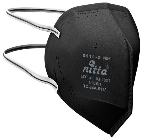 N95-Atemschutzmaske - 9510-2 - NITTA S A - Stoff / ohne Ventil / Halbgesicht