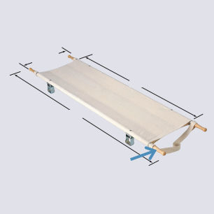 Notfalltrage - Matsunaga Manufactory - Aluminium / Edelstahl
