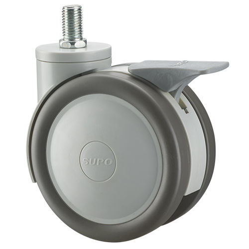 Rolle für medizinische Geräte - 1M-HP21-02D-125-312 - Zhongshan Xiangrong Caster Manufacturing Co.,Ltd - Polyurethan