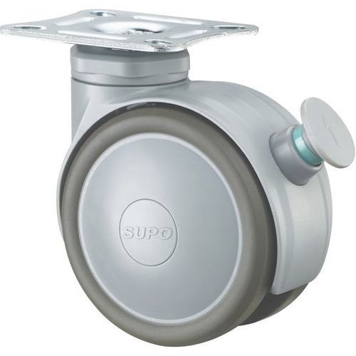 Rolle für medizinische Geräte - 1M-HP22-01D-100-313 - Zhongshan Xiangrong Caster Manufacturing Co.,Ltd - Polyurethan