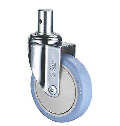 Polypropylenrad - 1M-C01-05-100-271 - Zhongshan Xiangrong Caster Manufacturing Co.,Ltd - mit Bremse / schwenkbar