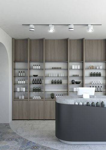 Wandmontierter Ständer - GIUNCO - Farmacia Italiana - höhenverstellbar