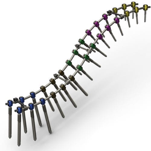 Stabilisierungssystem für Osteosynthese / Brust Lendenwirbelsäule und Kreuzbein - RPT series - TASARIMMED - dorsaler Zugang / für Erwachsene