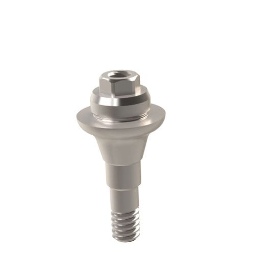 Implantat-Abutment / Titan - 21.164.33.087 - Heliocos GmbH - mit Innenverbindung / gerade / Multi-Unit