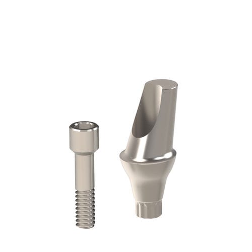 Implantat-Abutment / Titan - Astra Tech® OsseoSpeed® TX - Heliocos GmbH - intern konisch / inneres Sechseck / gewinkelt