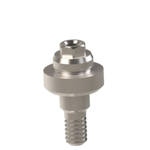Implantat-Abutment / Titan - 21.075.35.073_m - Heliocos GmbH - inneres Sechseck / gerade / Multi-Unit