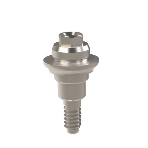 Implantat-Abutment / Titan - 21.714.34.010 - Heliocos GmbH - inneres Sechseck / gerade / Multi-Unit