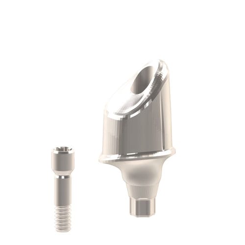 Implantat-Abutment / Titan - Nobel Biocare® - Heliocos GmbH - mit Innenverbindung / sechseckig / gerade