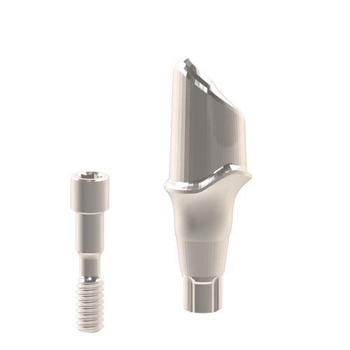 Implantat-Abutment / Titan - Individuell_CL-CO_3,3 - Heliocos GmbH - interner Dreipass / gerade / gewinkelt