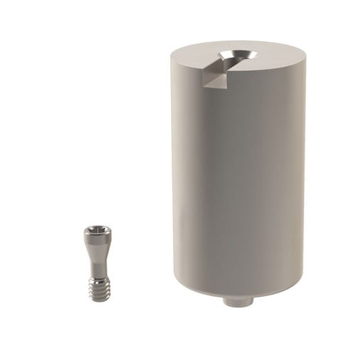 Implantat-Abutment / Titan - 25.172.11.000 - Heliocos GmbH - innerer Achtkant / gerade / anatomisch