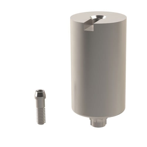 Implantat-Abutment / Titan - Dentsply® - Heliocos GmbH - mit Innenverbindung / inneres Sechseck / gerade