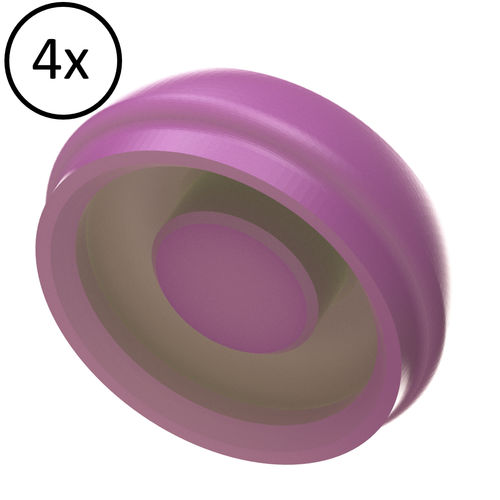 Implantat-Abutment / Kunststoff - 140CPPV-HE - Heliocos GmbH - mit Innenverbindung / gerade / Locator®