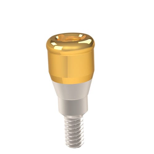 Implantat-Abutment / Titan - 26.099.33.010 - Heliocos GmbH - mit Innenverbindung / gerade / Locator®