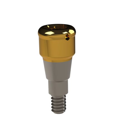 Implantat-Abutment / Titan - Conelog® - Heliocos GmbH - mit Innenverbindung / gerade / Locator®