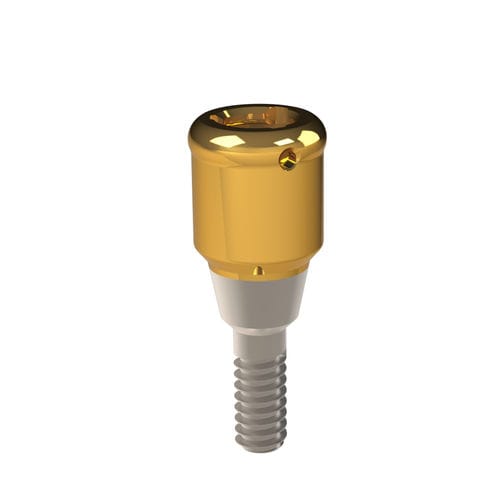 Implantat-Abutment / Titan - 26.145.35.010 - Heliocos GmbH - mit Innenverbindung / gerade / Locator®