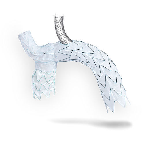 Aortenbogen-Stentgraft - NEXUS DUO™  - Endospan - Nitinol / Polyethylen