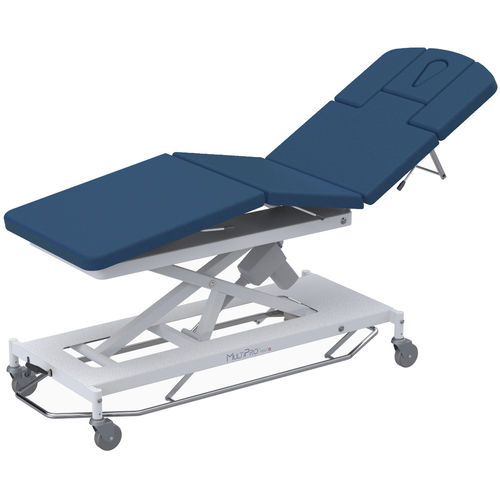 Elektrische Behandlungsliege - MultiPro® next Praktitrans 6 - Hess Medizintechnik - höhenverstellbarer / mit verstellbarer Rückenlehne / ergonomisch