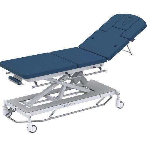 Behandlungsliege für Physiotherapie - MultiPro® next Praktitrans 6 Optimal - Hess Medizintechnik - elektrisch / höhenverstellbar / mit verstellbarer Rückenlehne