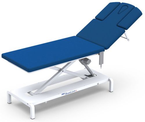Elektrischer Behandlungstisch - BASELINE 5 - Hess Medizintechnik - höhenverstellbarer / mit verstellbarer Rückenlehne / ergonomisch