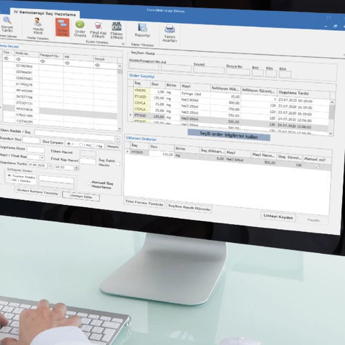 Patientendatensoftware - PharmaScope Soft - Kapsam - für Apotheken / für Chemotherapie / Analyse