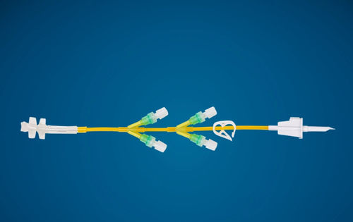 Infusionsset für Chemotherapie - KS-IV403A - Kapsam - mit Y-Verbinder / mit Lichtschutz / mit hämostatischem Ventil