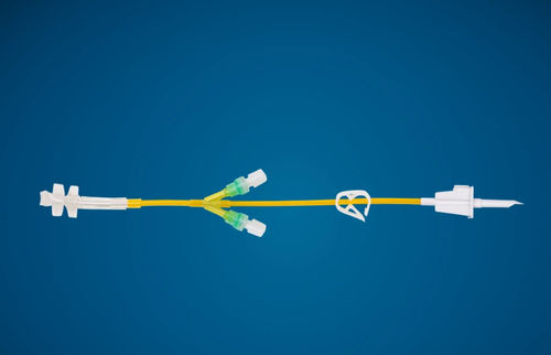 Infusionsset für Chemotherapie - KS-IV203A-PF - Kapsam - mit Y-Verbinder / mit Lichtschutz / mit hämostatischem Ventil