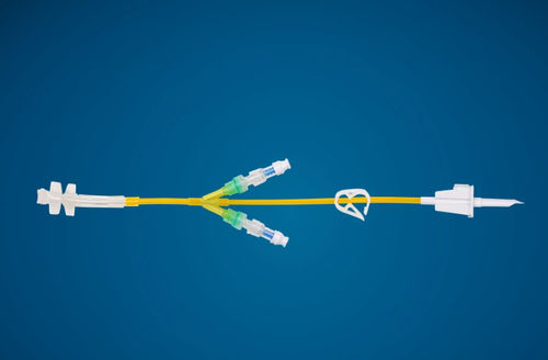 Infusionsset für Chemotherapie - KS-IV201A-PF - Kapsam - mit Y-Verbinder / mit Lichtschutz / mit hämostatischem Ventil