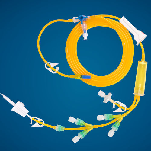 Infusionsset für Chemotherapie - KS-IV405 - Kapsam - mit Y-Verbinder / mit Lichtschutz / mit Absperrhahn