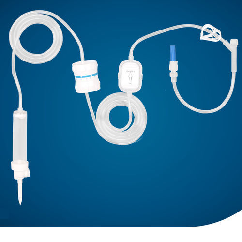 Infusionsset mit Tropfkammer - KS-IV302-PF-02 - Kapsam - mit Y-Verbinder / mit Wärmetauscher