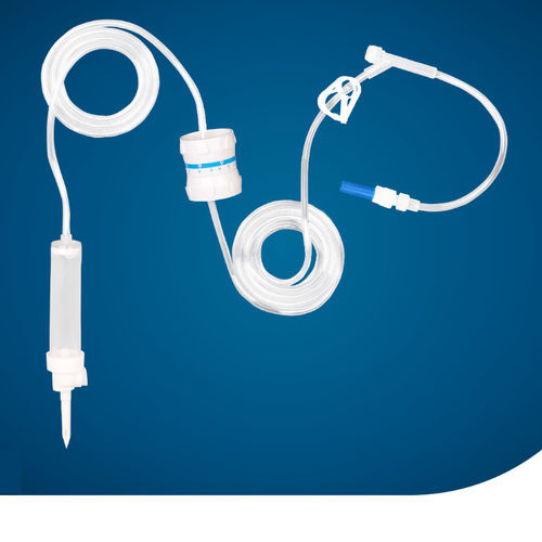 Infusionsset mit Tropfkammer - KS-IV301-PF - Kapsam - mit Y-Verbinder / mit Wärmetauscher