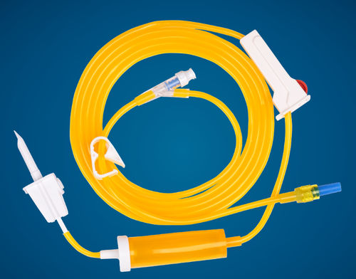 Infusionsset für Chemotherapie - KS-IV504-PF - Kapsam - mit Y-Verbinder / mit Lichtschutz / mit Absperrhahn