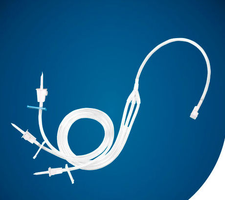 Infusions-Verlängerungsschlauch / 3-Wege - KS-130 - Kapsam - LUER®-Lock / Pädiatrie