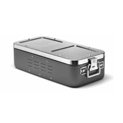 Sterilisationscontainer für Instrumente - 207 series - C.B.M. - Edelstahl / anodisiertes Aluminium / nicht perforiert